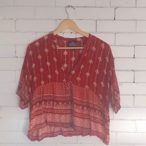 Boho Buttondown Blouse